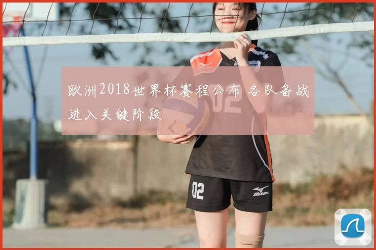 欧洲2018世界杯赛程公布 各队备战进入关键阶段