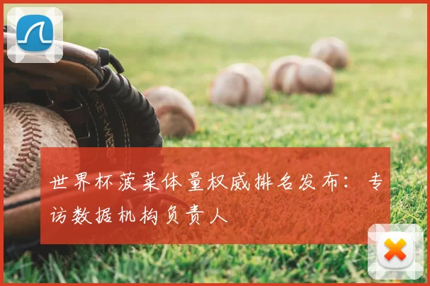 世界杯菠菜体量权威排名发布：专访数据机构负责人